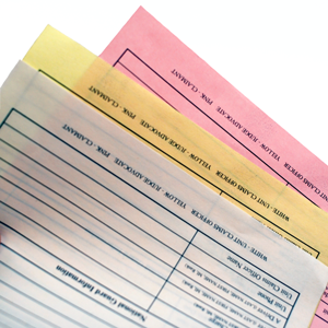 Colored 3-part Laser Paper - Collated, Multi-part Invoice Paper