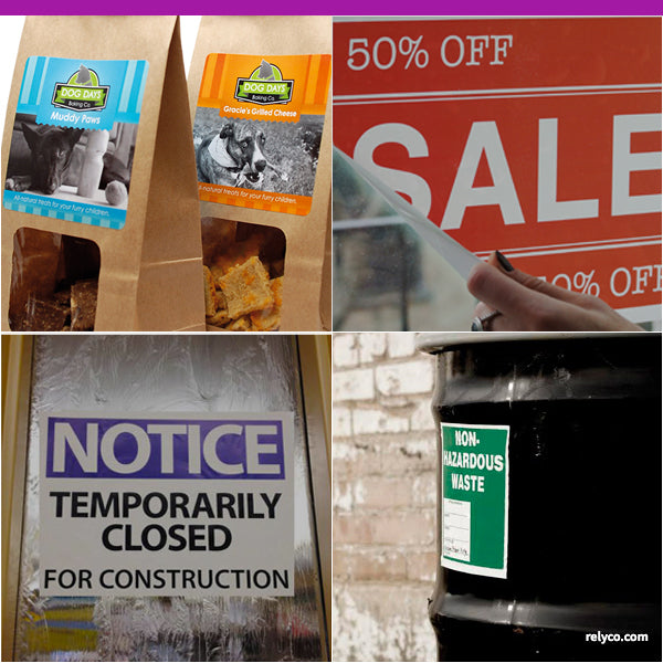 Waterproof Label Adhesive Types Explained