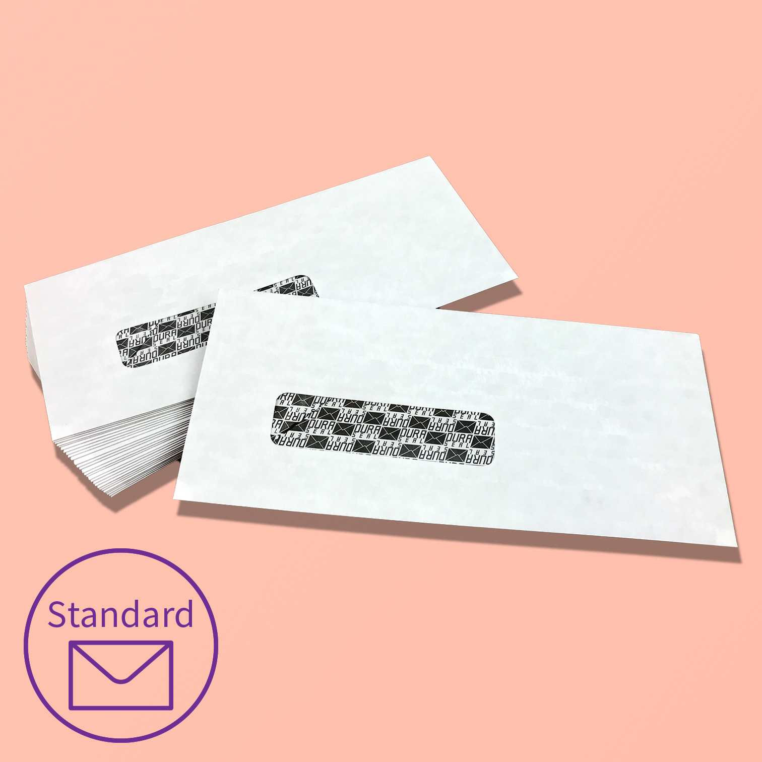 DURASEAL #10 Single Window Envelope (2,500 per case)