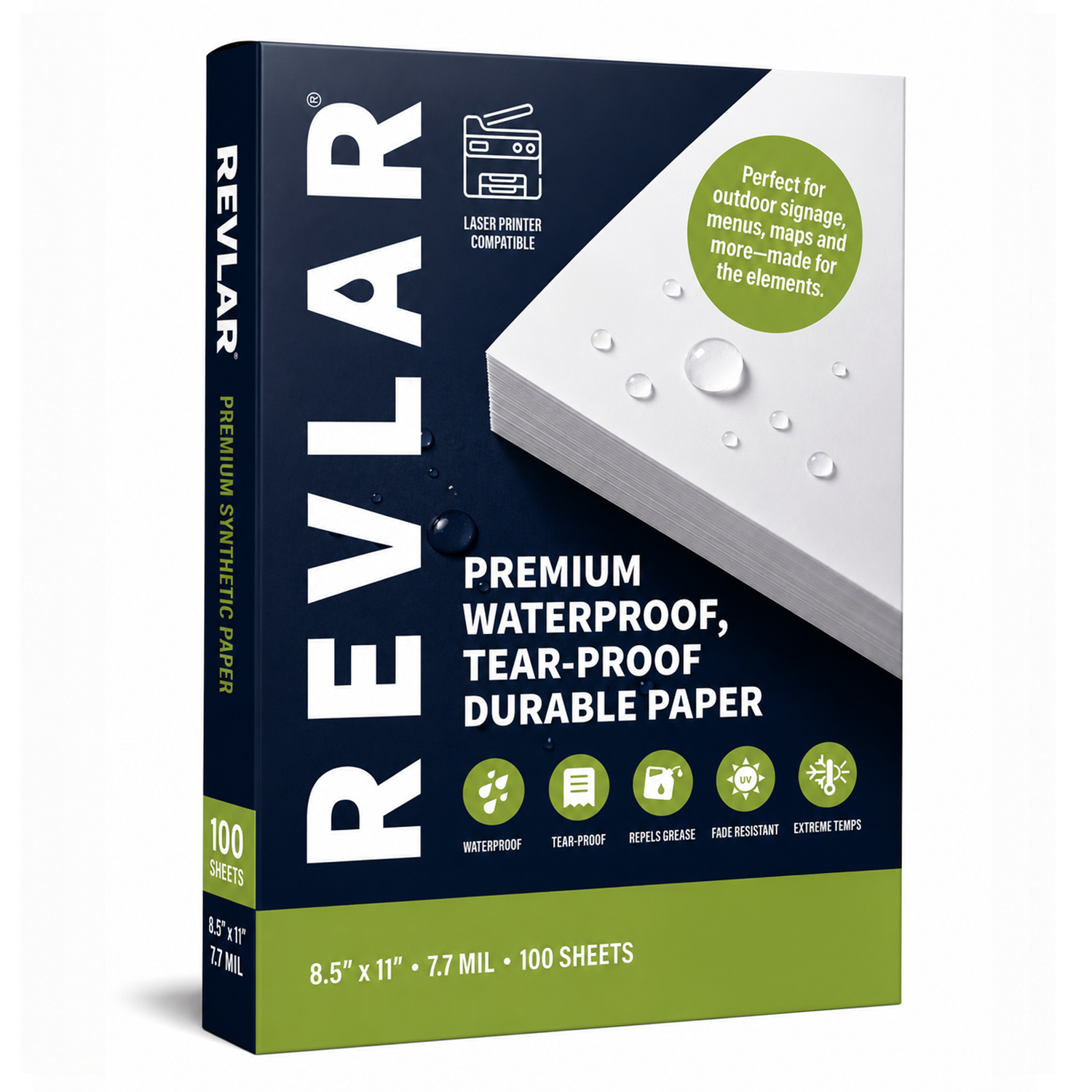 REVLAR® Premium 8.5" x 11" 7.7 mil (100 sheets)