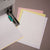 carbonless paper beside laser printer