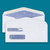 BFI 3 ⅞” x 9 ½” Double Window Envelope