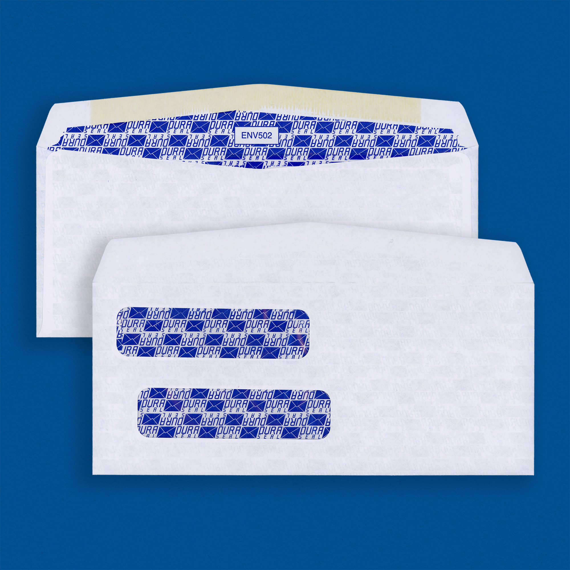 Piracle Envelope #9 Double Window Gum Seal