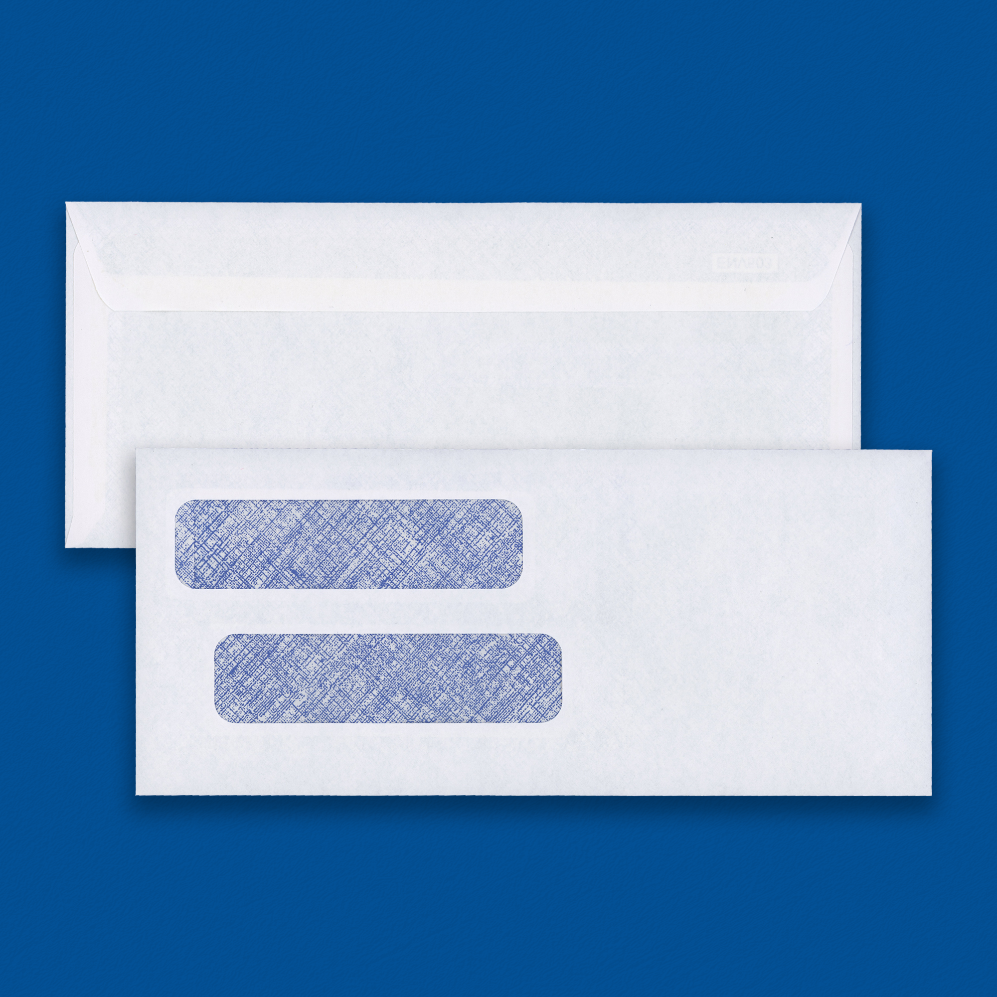Piracle Envelope #9 Double Window Self Seal