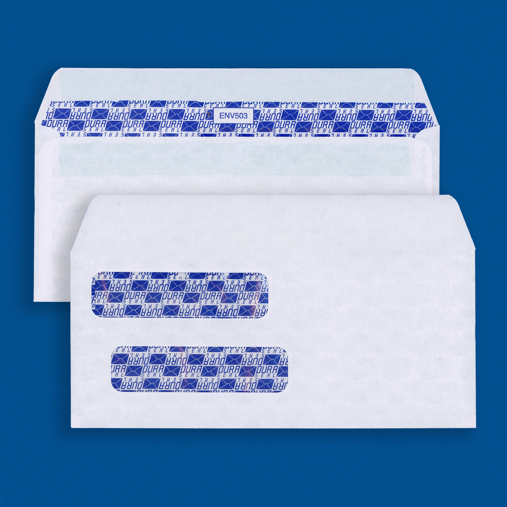 Piracle Envelope #9 Double Window Self Seal
