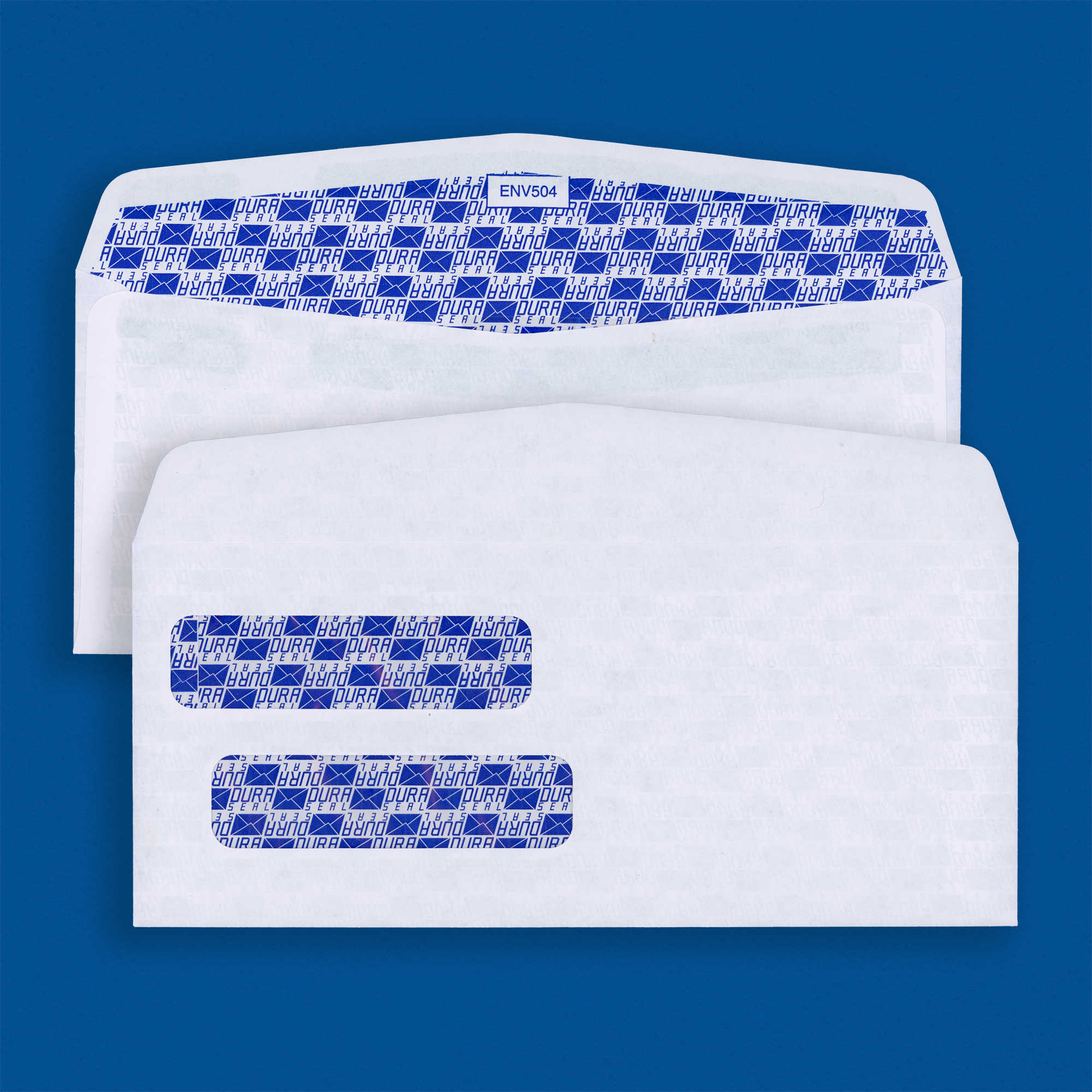 Piracle Envelope #10 Double Window Self Seal