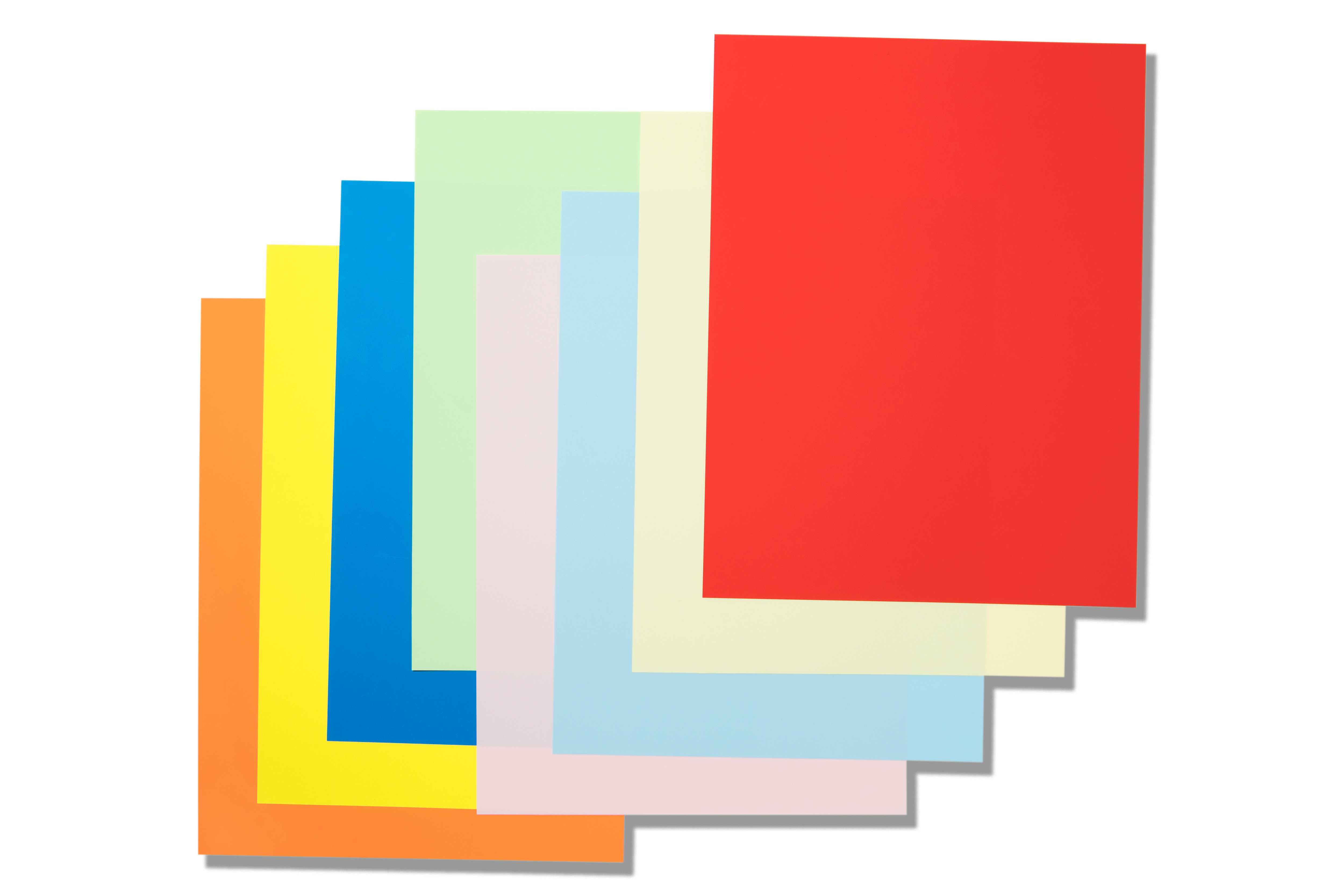 vibrant synthetic paper
