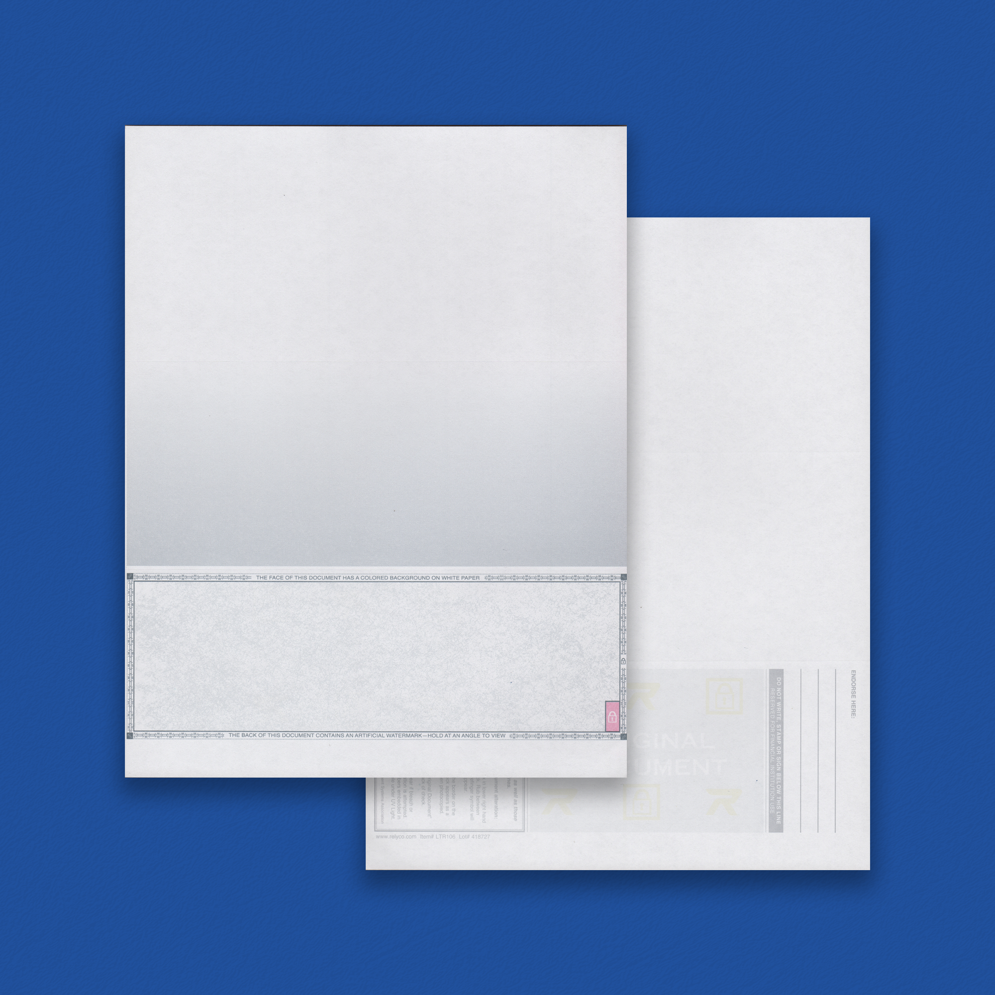 Piracle Letter Gray Bottom Check