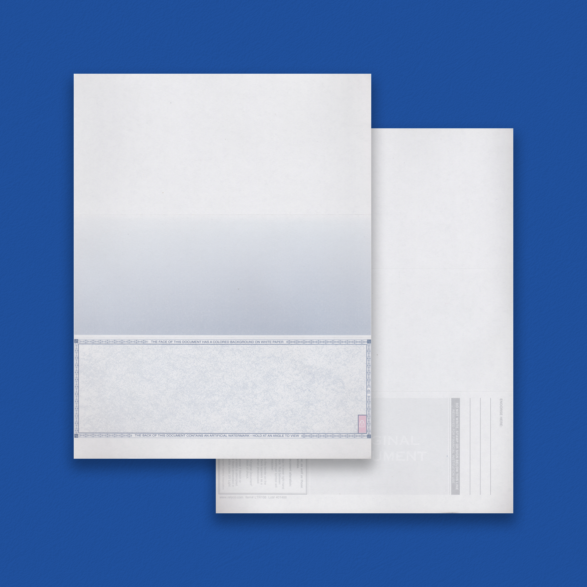 Piracle Letter Blue Bottom Check