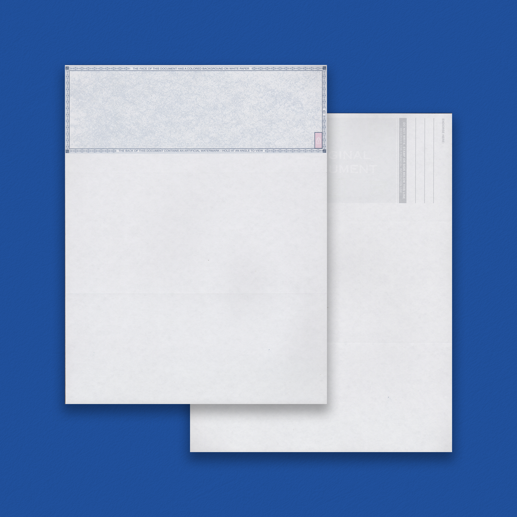 Piracle Letter Blue Top Check