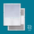 ULTRASEAL Z Fold 8.5" x 11" Blue with Blockouts (1000 pack)