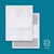 ULTRASEAL Z Fold 8.5" x 11" White with Blockouts (1000 pack)