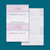 ULTRACHEK 8.5" x 14" Red/Blue Top 2 Checks (3.5" each) 3 Perfs (5,000 checks)