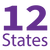 12 states