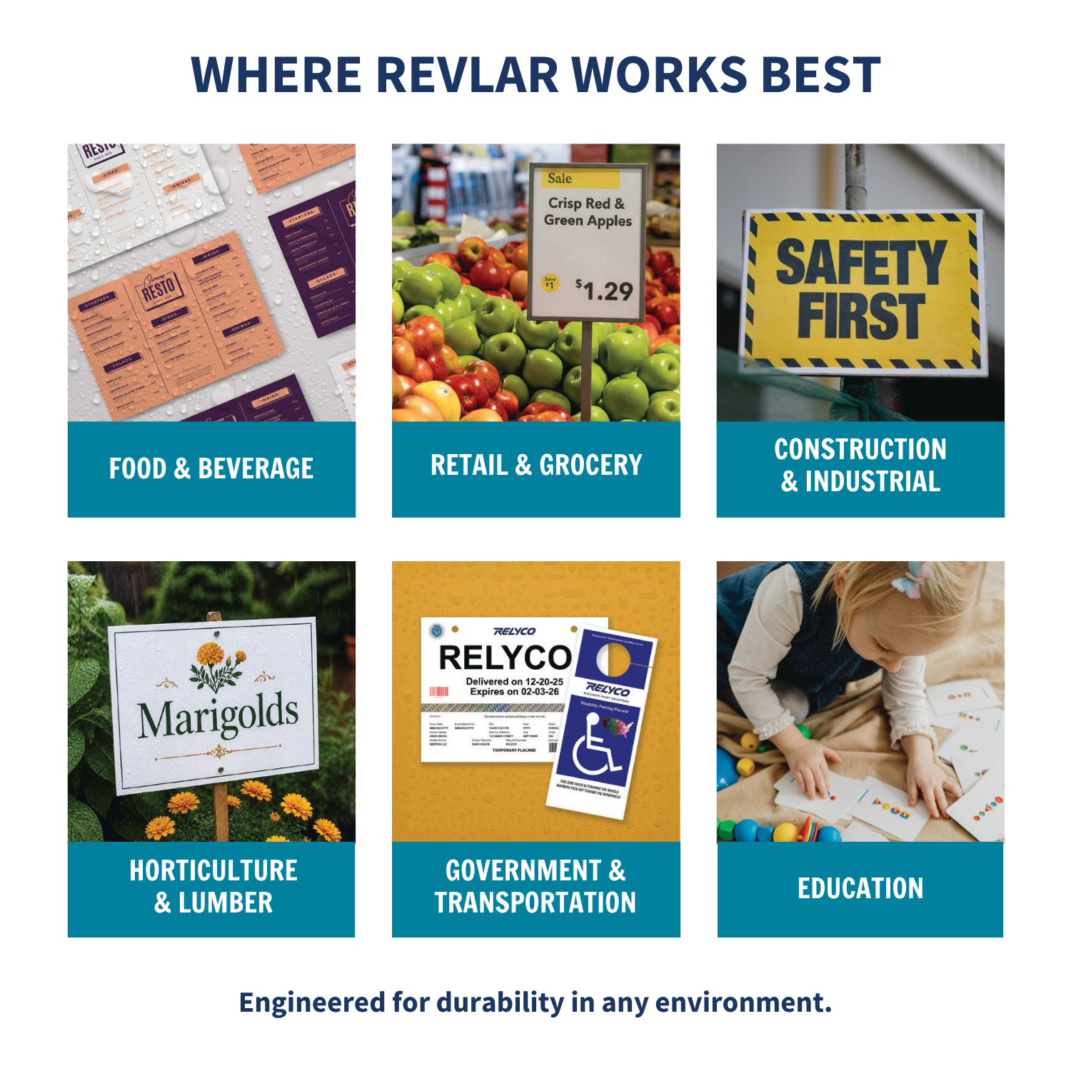 REVLAR® Premium 8.5" x 11" 7.7 mil (100 sheets)